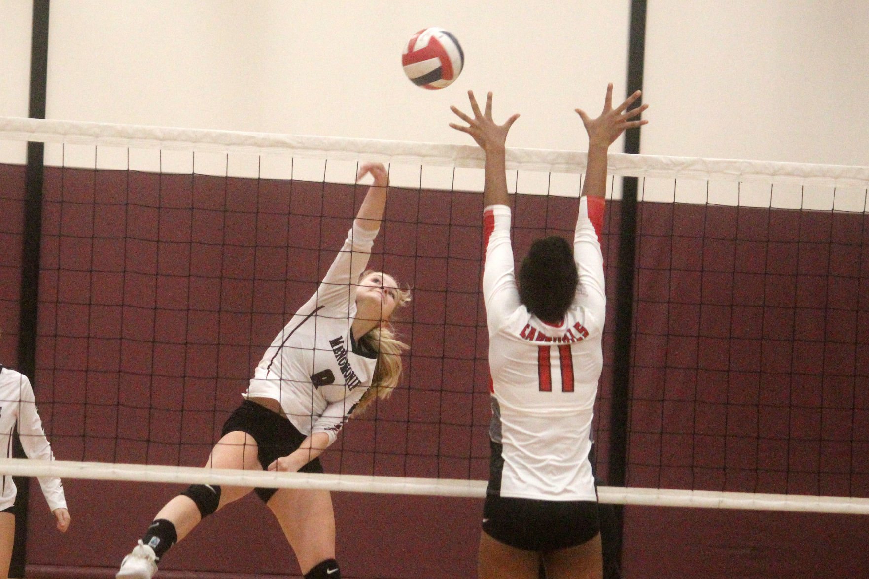 Chippewa Falls at Menomonie volleyball 9-12-19